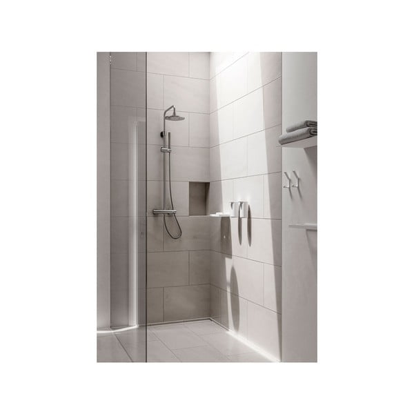 Biały ścienny metalowy dozownik do mydła 200 ml Rim − Zone-image-4