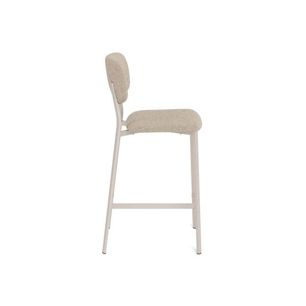 Beżowe tapicerowane hokery zestaw 2 szt. (wysokość siedziska 68,5 cm) Alison – Actona-image-4