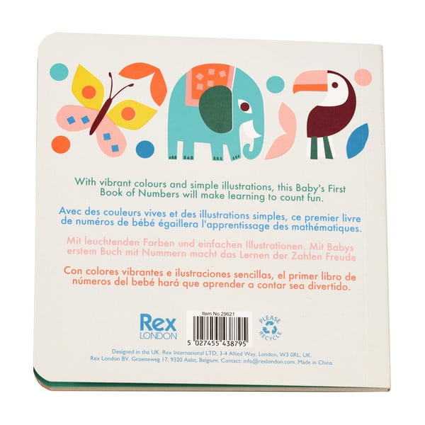 Zabawka interaktywna First Book of Numbers – Wild Wonders – Rex London-image-4