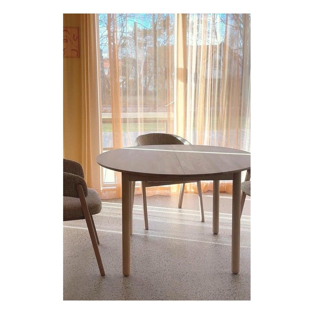 Dodatkowy blat do stołu z litego drewna dębowego 45x120 cm Derrymore – Rowico (zdjęcie 3)