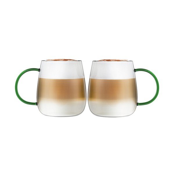 Kubki do cappuccino zestaw 2 szt. 400 ml Bolla – Vialli Design