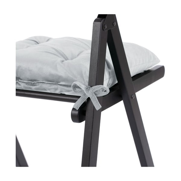 Aksamitna poduszka na krzesło 40x40 cm Aleksa – Restilo-image-3