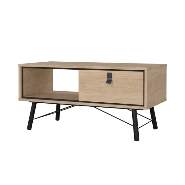 Stolik w naturalnym kolorze 48x102 cm Ry – Tvilum-image-3