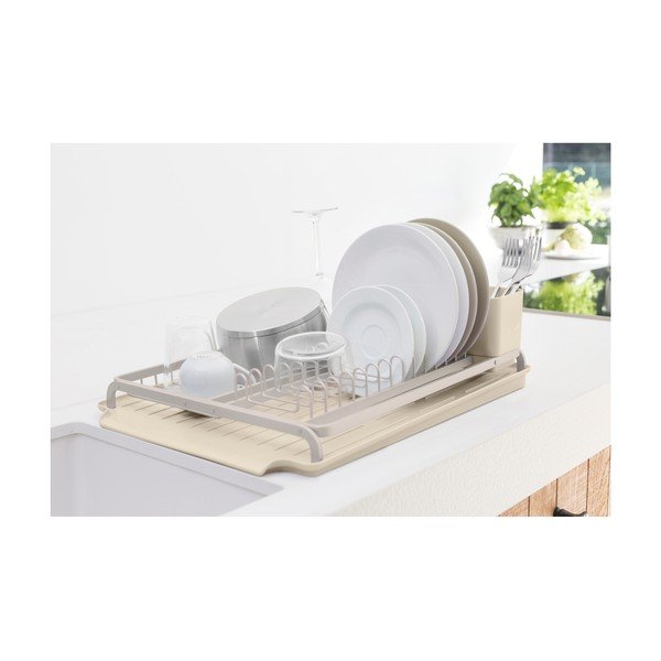Beżowy metalowy ociekacz 49x38,5 cm – Brabantia-image-1