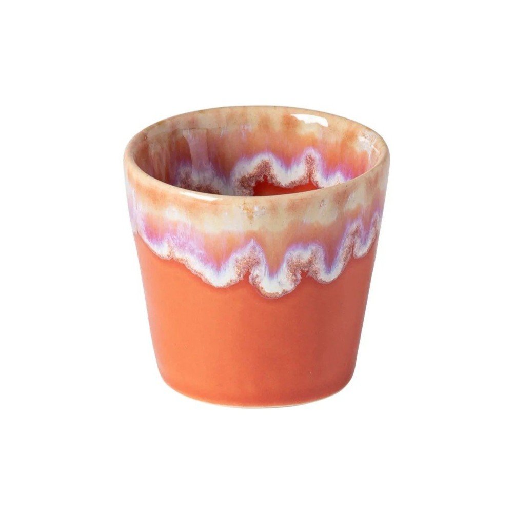 Pomarańczowa kamionkowa filiżanka na espresso 100 ml Grespresso – Costa Nova