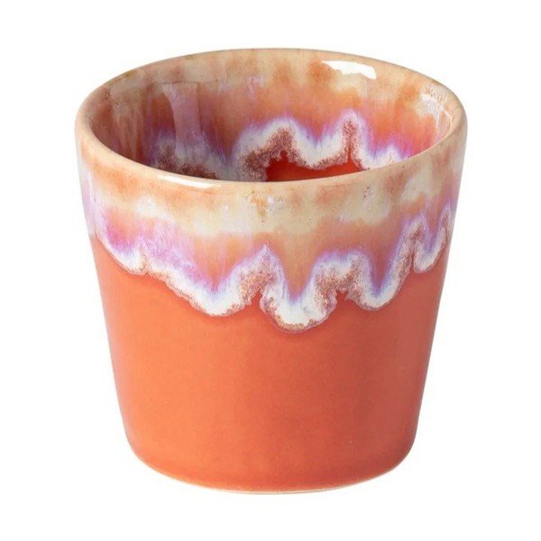 Pomarańczowa kamionkowa filiżanka na espresso 100 ml Grespresso – Costa Nova