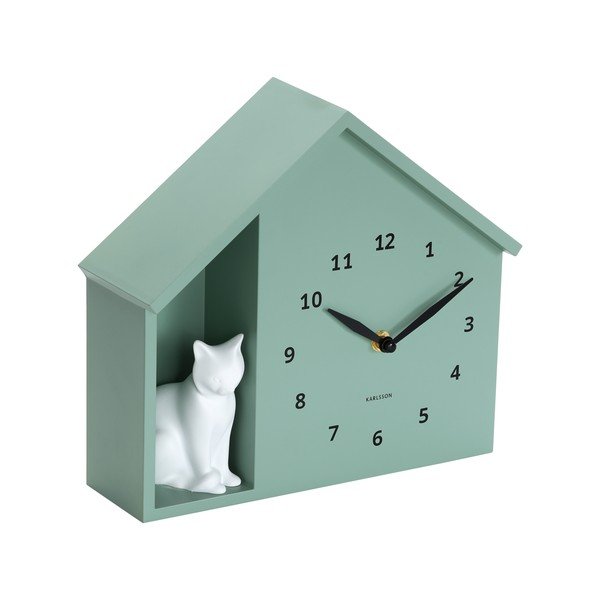 Zegar ścienny Sitting Cat – Karlsson-image-1