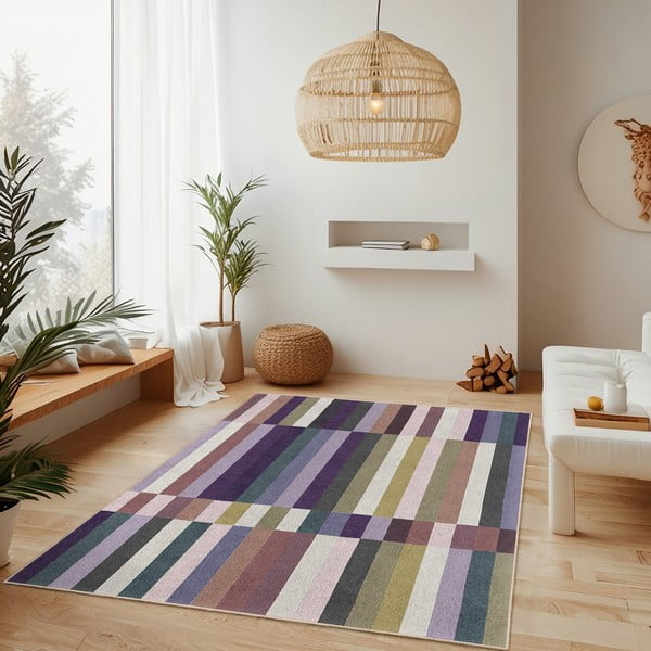 Fioletowy dywan odpowiedni do prania 160x230 cm Purple Rain – Mila Home-image-2