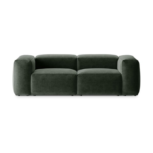 Zielona sofa 224 cm Bergamo – Cosmopolitan Design