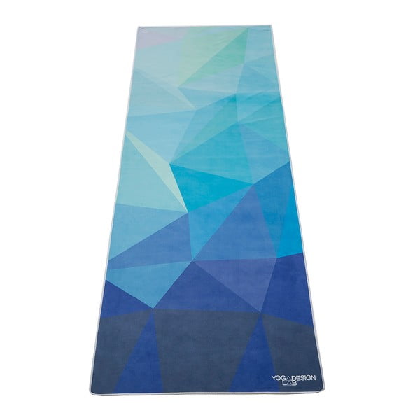 Ręcznik do jogi Yoga Design Lab Hot Geo Blue