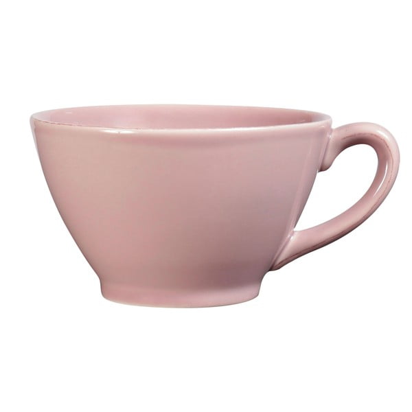 Jasnoróżowy kamionkowy kubek 500 ml Campagne – Côté Table