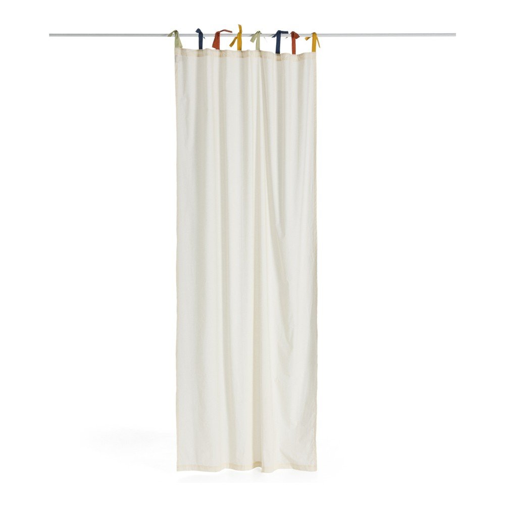 Kremowa bawełniana zasłona dziecięca 135x270 cm Zelda – Kave Home