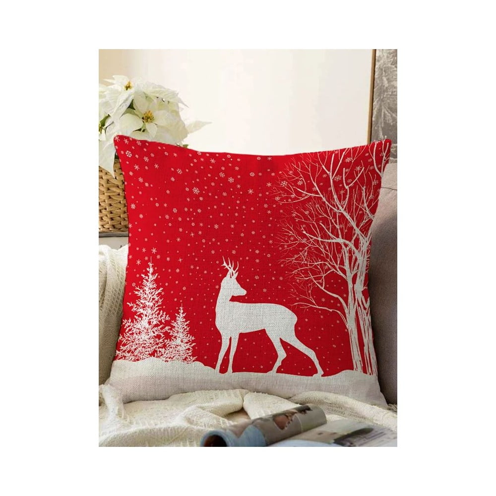 Poszewka na poduszkę ze świątecznym motywem 43x43 cm – Mila Home