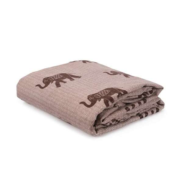 Narzuta dwuosobowa z 2 bawełnianymi poszewkami na poduszki i prześcieradłem Fil, 200x235 cm-image-2