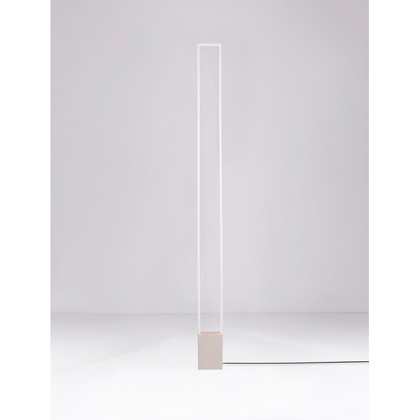 Biała lampa stojąca LED (wysokość 161 cm) Lithos – Nova Luce-image-3