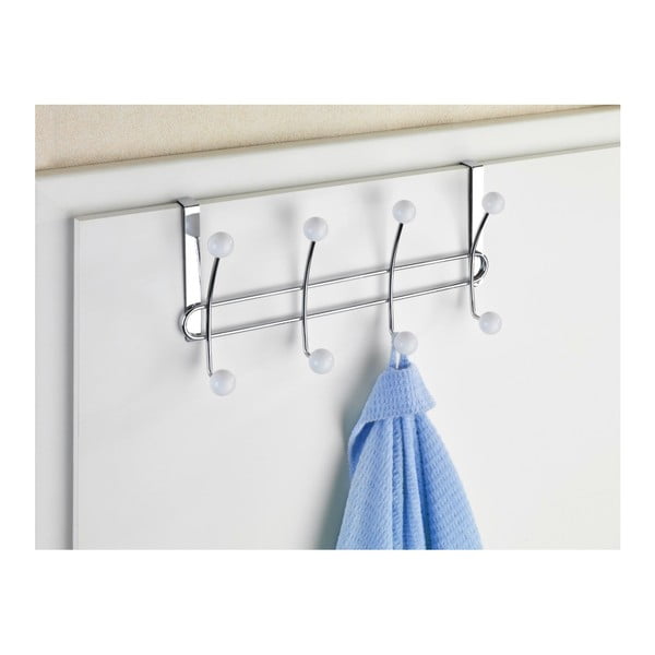 Szary metalowy wieszak na drzwi 7 cm Lissa – Wenko-image-4