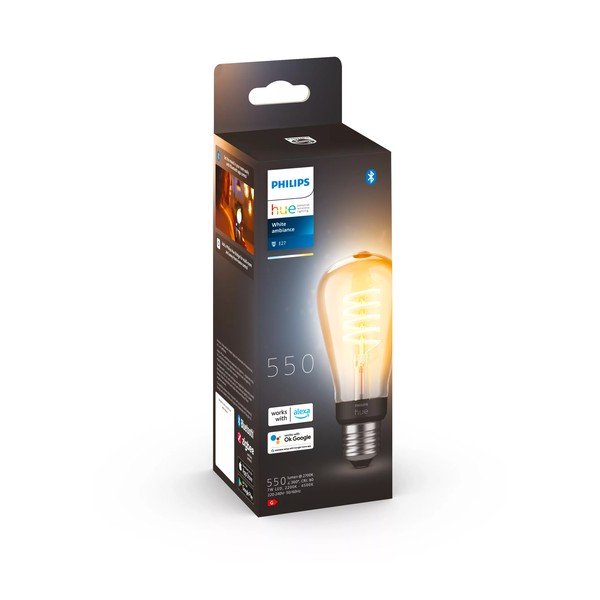 Inteligentna żarówka filamentowa z gwintem E27, 7 W White ambiance – Philips Hue-image-3