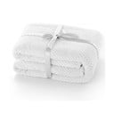 Biały koc z mikrowłókna DecoKing Henry, 220x240 cm