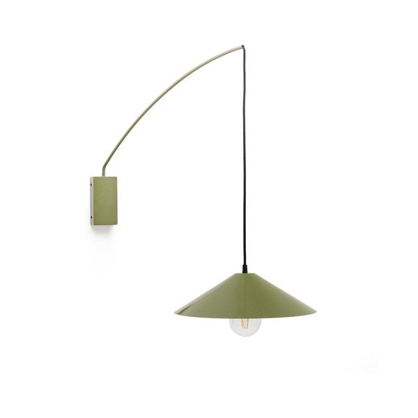 Zielony kinkiet ø 35 cm Kally – Kave Home
