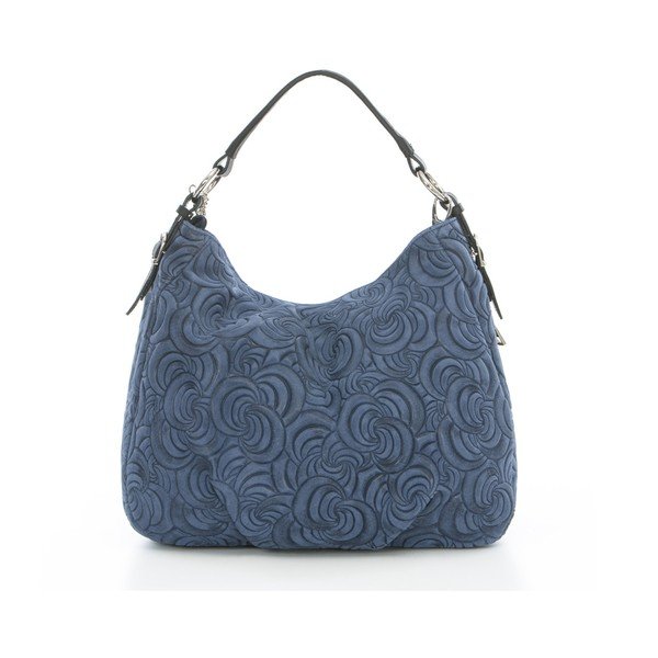 Szaro-niebieska torebka skórzana Anna Morellini Ada-image-2