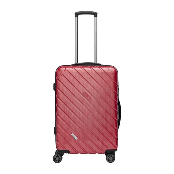 Czerwona walizka podróżna Packenger Atlantico, 110 l