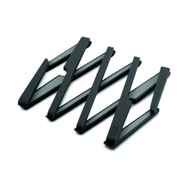 Czarna podkładka składana pod gorące naczynia Joseph Joseph Stretch