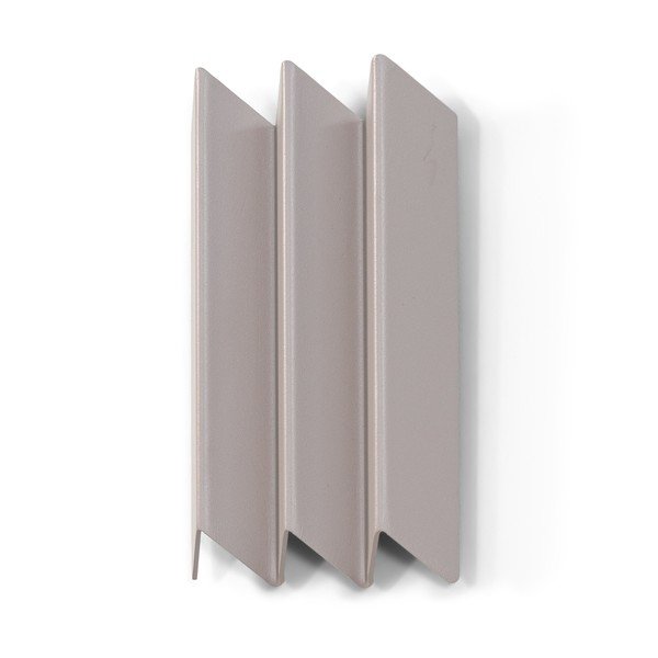 Szarobrązowy metalowy wieszak ścienny z półką 13 cm Sensu – Spinder Design-image-2