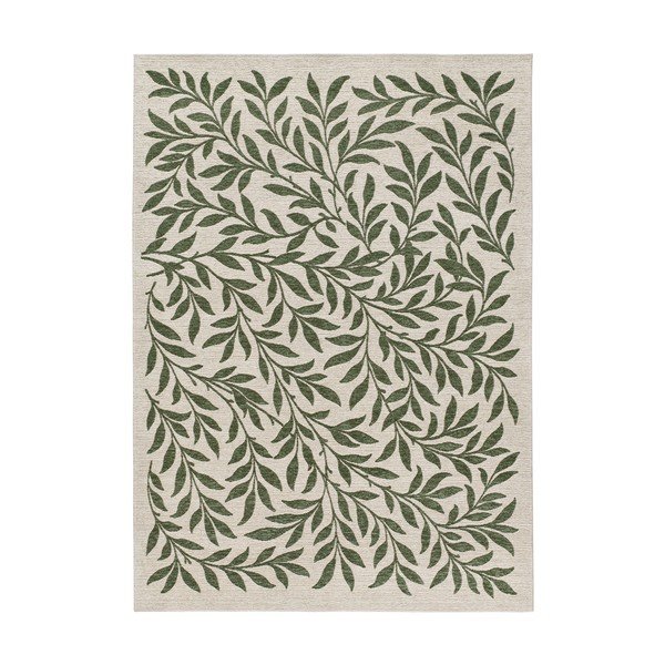 Zielono-kremowy dywan odpowiedni na zewnątrz 160x230 cm Lua – Universal