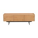 Naturalna szafka pod TV w dekorze dębu 160x56 cm Brewerton – Rowico