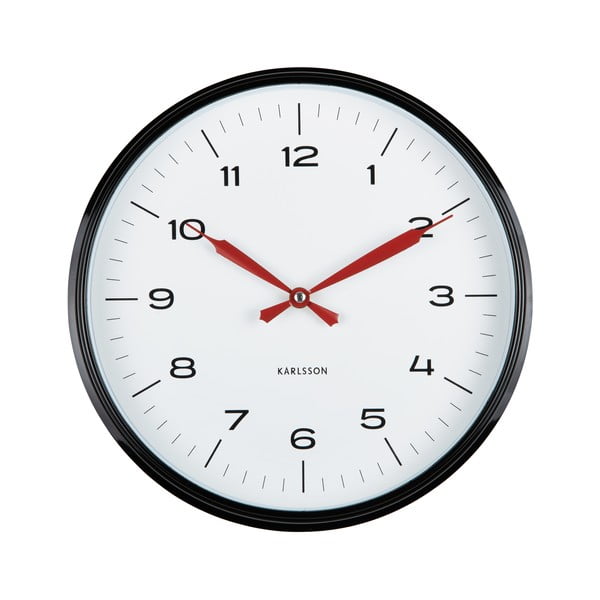 Zegar ścienny ø 30 cm Modern Factory – Karlsson