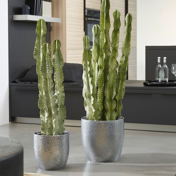 Doniczka ceramiczna ø 27 cm Boston Metallic – Big pots-image-1