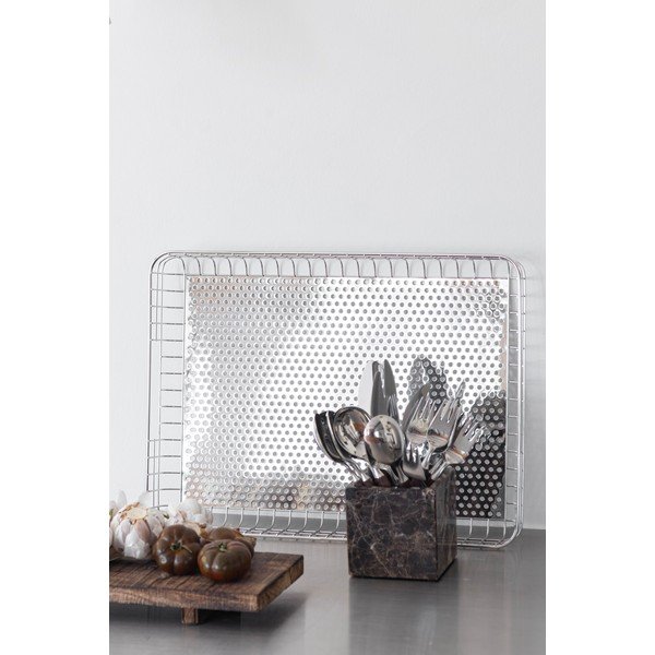 Metalowy koszyk druciany 45,5x33,5x6 cm Lift – Mette Ditmer Denmark-image-2