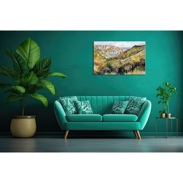 Reprodukcja obrazu Augusta Renoira – Hills around the Bay of Moulin Huet, Guernsey, 60x40 cm-image-1