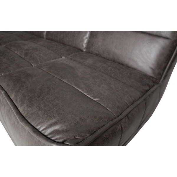 Grafitowa sofa z imitacji skóry vtwonen Cluster-image-1