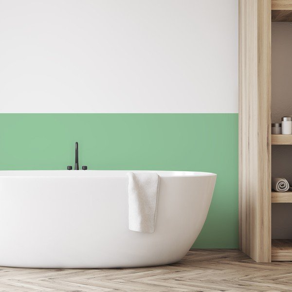 Naklejka na ścianę 200x60 cm Mint Green – Ambiance-image-1