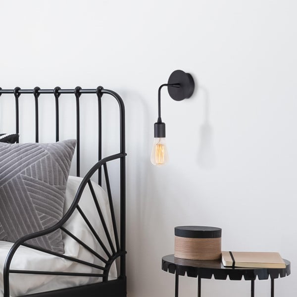 Kinkiet w kolorze matowej czerni Dartini – Opviq lights-image-1