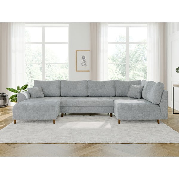 Jasnoszary narożnik (lewostronny/w kształcie litery U) Ariella – Ropez-image-1