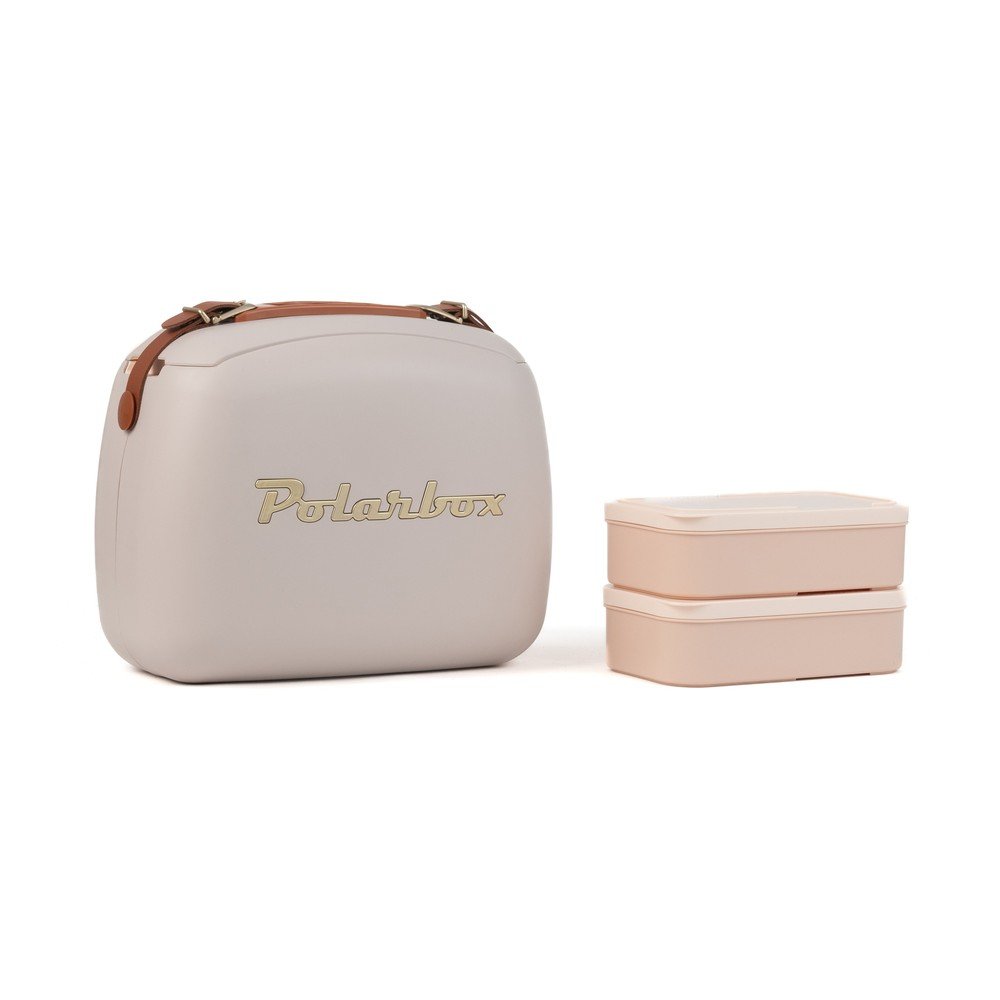 Szaroróżowy pojemnik chłodzący 6 l Classic Gold – Polarbox