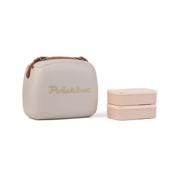 Szaroróżowy pojemnik chłodzący 6 l Classic Gold – Polarbox