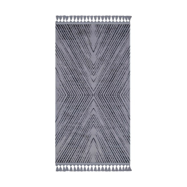 Szary dywan odpowiedni do prania 180x120 cm − Vitaus