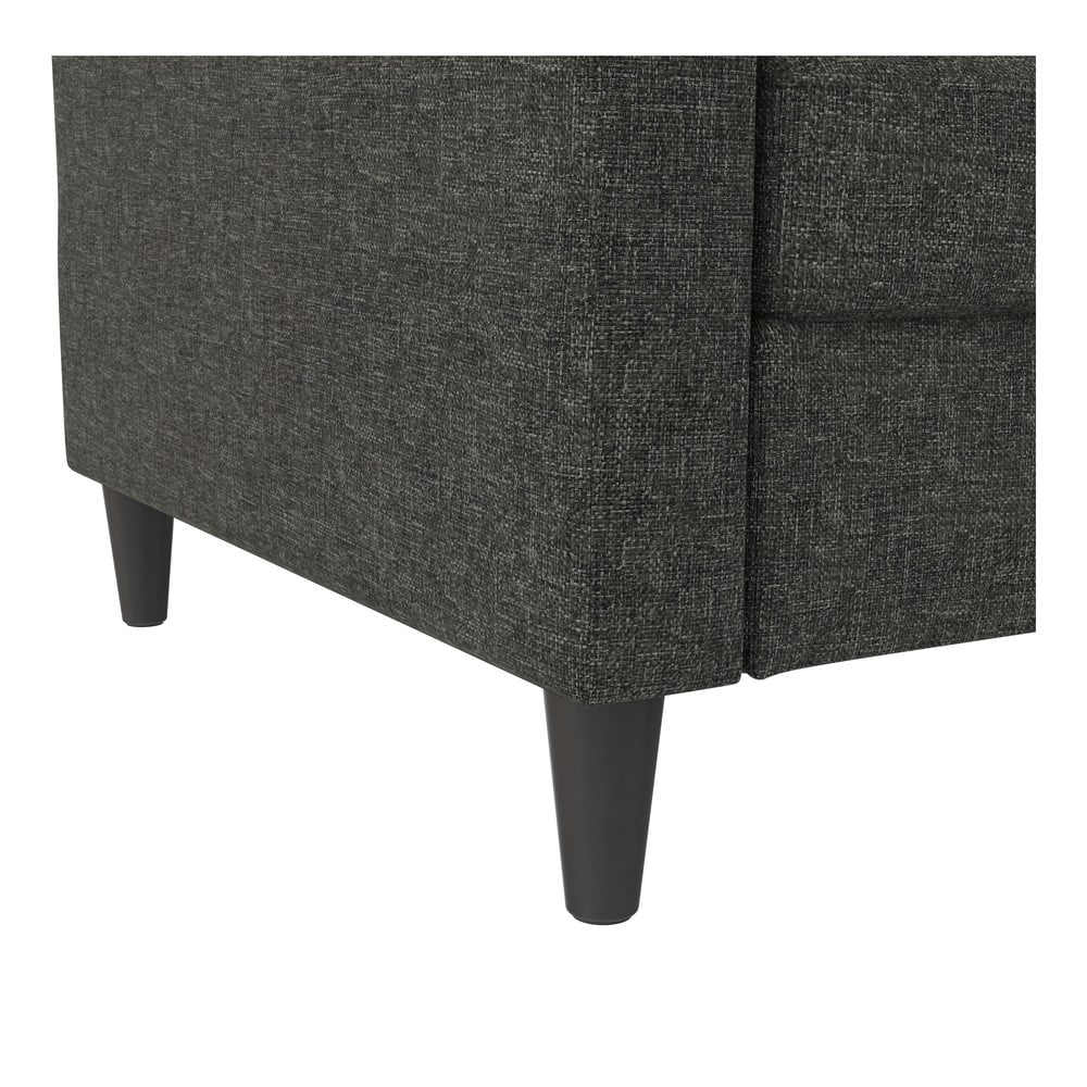 Szara rozkładana sofa 82 cm Hartford – Støraa (zdjęcie 10)
