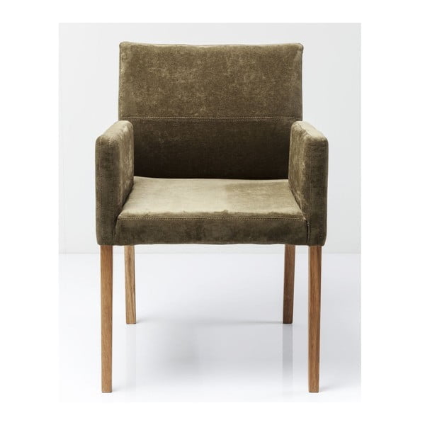 Oliwkowe krzesło Kare Design Mira