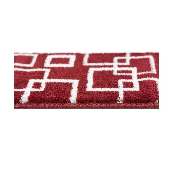 Czerwone dywaniki na schody zestaw 13 szt. 22x73 cm Geometric – Mila Home-image-1