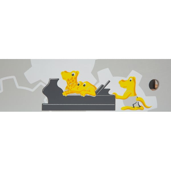 Dziecięcy drewniany stół roboczy z narzędziami Legler Miniwob-image-1