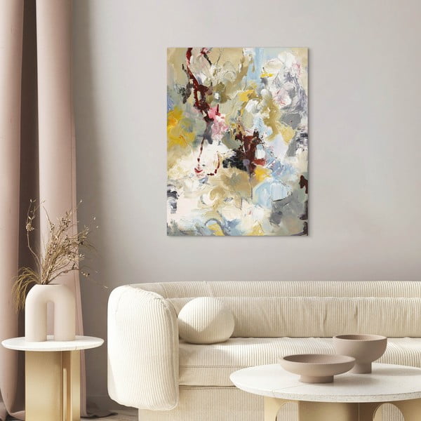 Obraz z ręcznie malowanymi elementami 60x80 cm Free Play 1    – Malerifabrikken-image-2