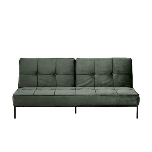 Zielona sofa rozkładana Actona Perugia