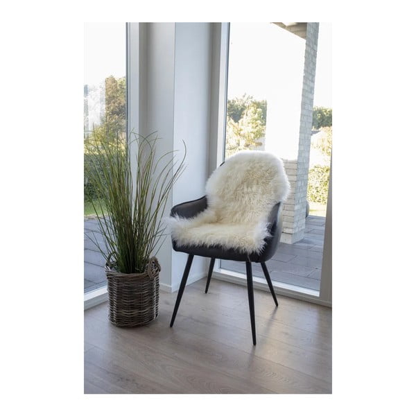 Biała skóra owcza House Nordic, 50x85 cm-image-1