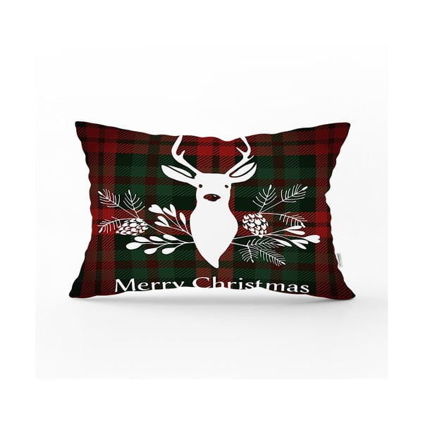Świąteczna poszewka na poduszkę Minimalist Cushion Covers Tartan Christmas, 35x55 cm