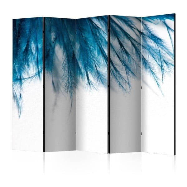 Parawan Artgeist Sapphire Feather, 225x172 cm