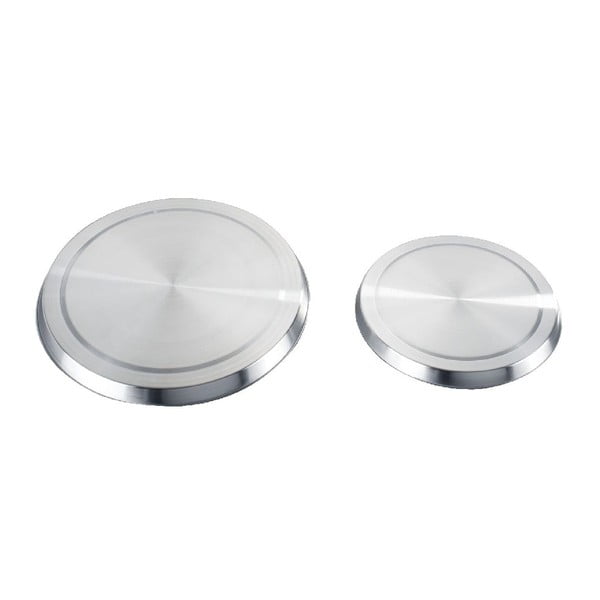 Maty ochronne na kuchenkę zestaw 4 szt. ze stali nierdzewnej 20x20 cm – Wenko-image-1